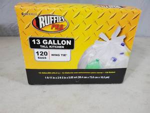 lot 90 image: 120 New Kitchen Trash Bags