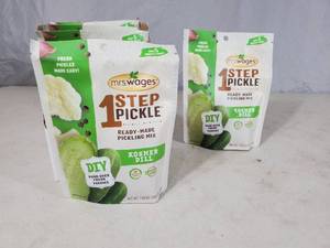 lot 91 image: 7 New Mrs Wages 1 Step Pickle Mix