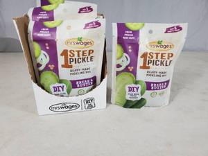 lot 94 image: 7 New Mrs Wages 1 Step Pickle Mixes Bread and Butter