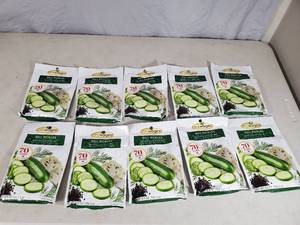 lot 116 image: 10 New Mrs Wages Dill Pickle Quick Process Mix