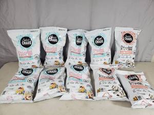 lot 149 image: 10 New Bags of Sweet Chaos Specialty Popcorn