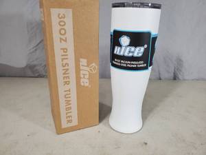 lot 184 image: New nICE 30 oz Pilsner Tumbler