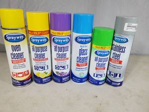 lot 200 image: 6 New Sprayway Cleaners