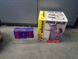 Wagner power roller paint system. Looks like used possibly once. As shown.