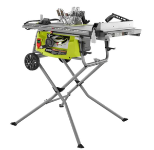RYOBI 10 IN. 15AMP TABLE SAW W STAND (SKU 625)
