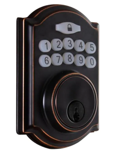 DEFIANT CASTLE ELECTRONIC ABZ DEADBOLT--Complete (SKU 728)