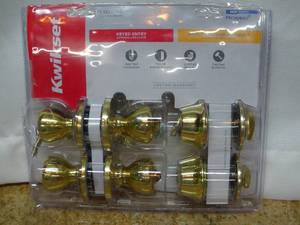 KS SEC TYLO DBL CYL CMB POL BRASS--complete (SKU 735)