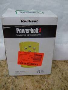 KS SEC POWERBOLT KEYLESS DB Polised Brass--Complete (SKU 729)