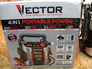 VECTOR 800A JUMP STARTER W COMP (SKU 634)
