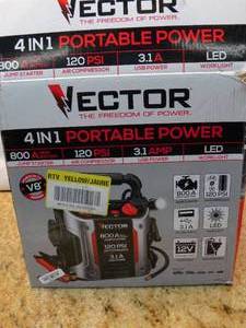 VECTOR 800A JUMP STARTER W COMP (SKU 777)