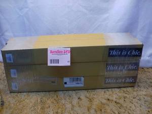 (6)Chicology  24x72 Cordless Zebra Roller Shade Ivory (SKU 362-363-364-366-367-768)