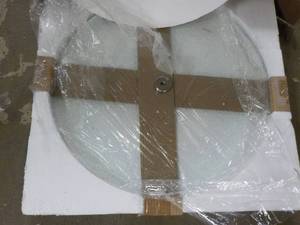 24 Diameter Glass Top...