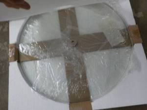 24 Diameter Glass Top...