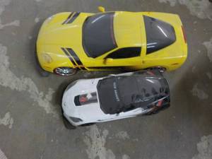 Corvette and New Bright Cars as is...