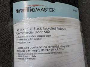 Traffic Master 36 x 30 Rubber Door...