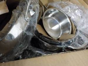 Stainless Steel with Non Stick Skil...