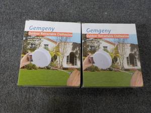 2 Gemgeny Outdoor Retractable Cloth...