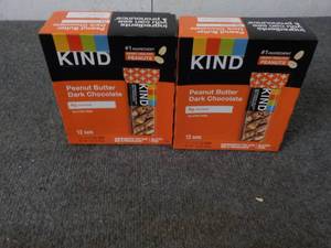 2 Boxes 12 Bars each KIND Peanut Bu...