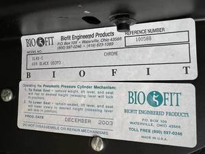lot 7 image: Biofit 1L41-C Adjustable Pneumatic Clinic Exam Room Stool