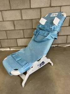 lot 23 image: MSRP $400 Inspired By Drive Otter Pediatric Mesh Seating Shower Bath Chair - Great Condition