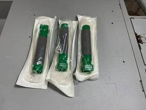lot 29 image: Large Lot Of New In Package SunOne System GreenLineD LED Single Use Disposable Laryngoscopes Please see all pictures for all varieties