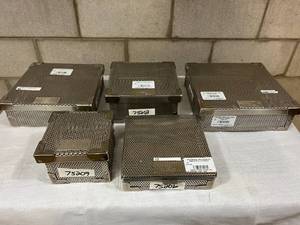 lot 47 image: $$$ Phelan 5-Piece Sterilization Basket Set - Excellent Condition
