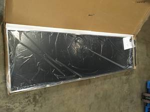 Husky 84 in. Stainless Steel Work Surface for Heavy Duty Welded Steel Garage Storage System not used