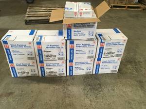 Lot of 9 cases synmax Dispossable Gloves new