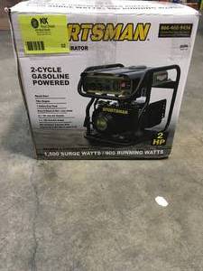 Sportsman  1,500-Watt900-Watt Recoil Start Gasoline Powered Portable Generator not used see pictures