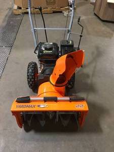 Yardmax 22 in. 2-Stage Gas Snow Blower in good condition see pictures