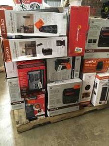 Pallet with assorted Heaters various models and conditions