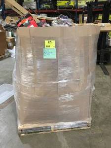 Gaylord with assorted Door hardware, misc items,  various models open pkgs and conditions review pictures