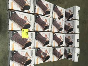 Large Lot of Massaging Weigted Heating Pad open box customer returns see pictures