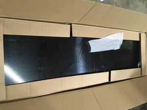 Husky Ready-to-Assemble 24-Gauge Steel Garage Gear Cabinet in Black (36 in. W x 72 in. H x 24 in. D) not used see pictures