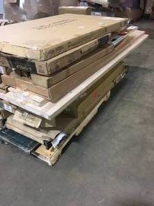 Salvage Lot of assorted furniture and misc pieces open box customer returns see pictures