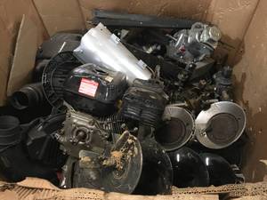 Gaylord with salvage parts see parts
