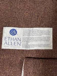 Ethan Allen Chair and Ottoman