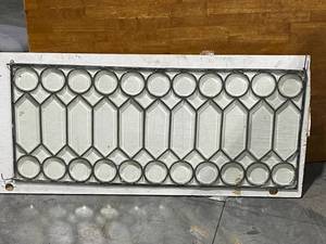Leaded Beveled Glass