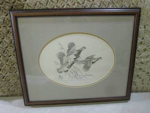 Framed Signed and Numbered 14 of 27...