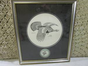 Framed Signed and Numbered 14 of 30...