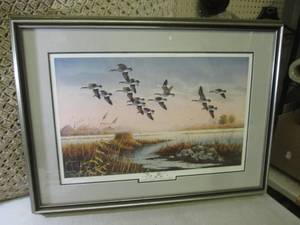 Framed Signed and Numbered 14 of 58...