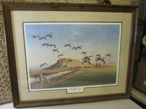 Framed Signed and Numbered 14 of 58...