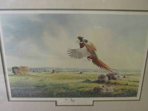 Framed Signed and Numbered 14 of 58...
