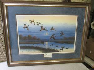 Framed Signed and Numbered 14 of 43...