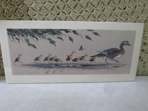 Signed Jerry Raedeke Print Prairie...