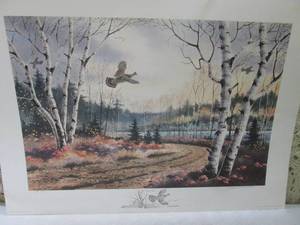 Birch Trail Artists Proof Print S...