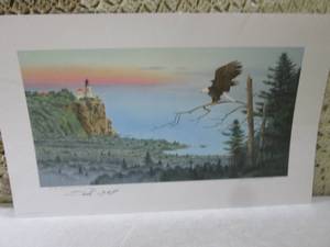 Split Rock Eagle Lighthouse Artis...