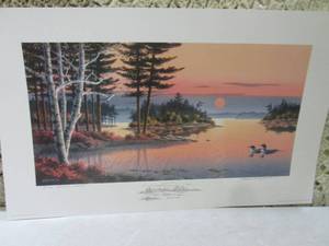 Evening Camp Artists Proof Print ...