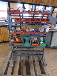 lot 51 image: Parts Bin Rack