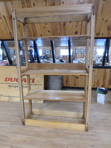 lot 53 image: Wooden Shelving